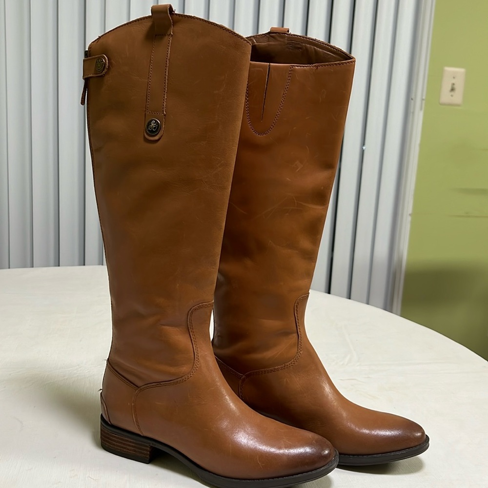 SAM EDELMAN
Penny Leather Riding Boots Size 7.5